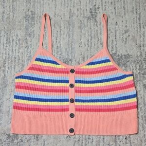 American Eagle Outfitters Multicolor Knit Tank